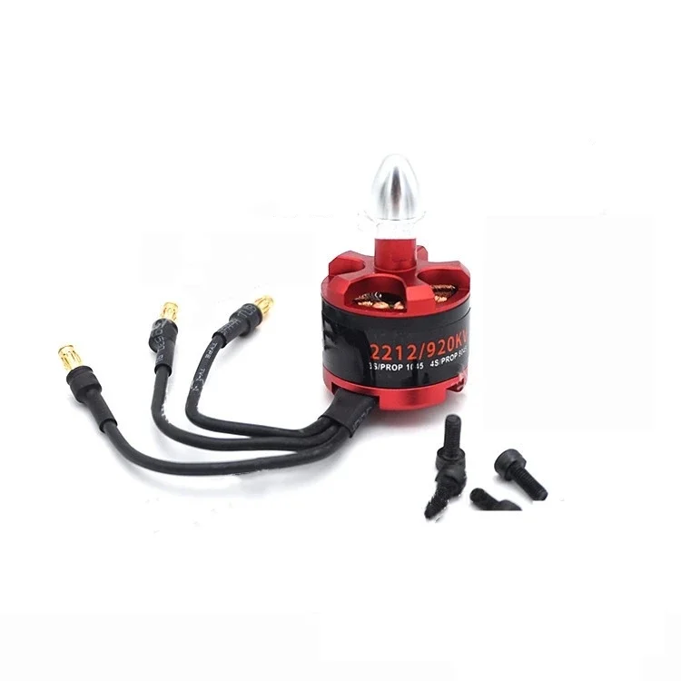

Бесщеточный двигатель красного цвета CW 2212 920KV для квадрокоптеров и мультикоптеров Phantom F450 X500 S500 S550