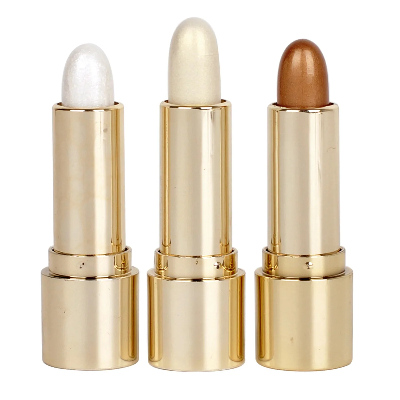 HANDAIYAN Highlighter Contour Stick 5 Colors Stereo Brightener Waterproof Eyeshadow Stick Eyebrow Pencil Makeup For Women