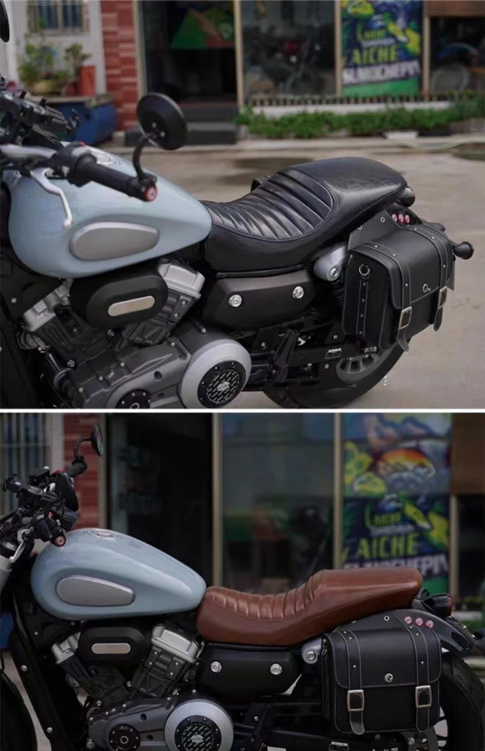 For QJ Motor SRV 300 Custom Extended Dual-Seat