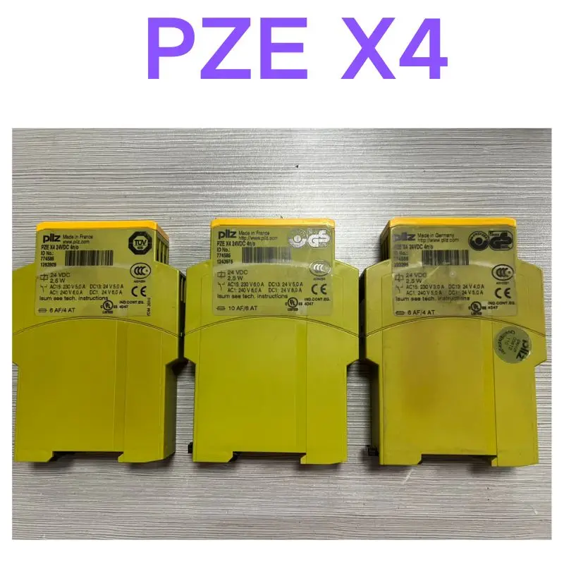 Second-hand test OK Safety relay PZE X4 774585