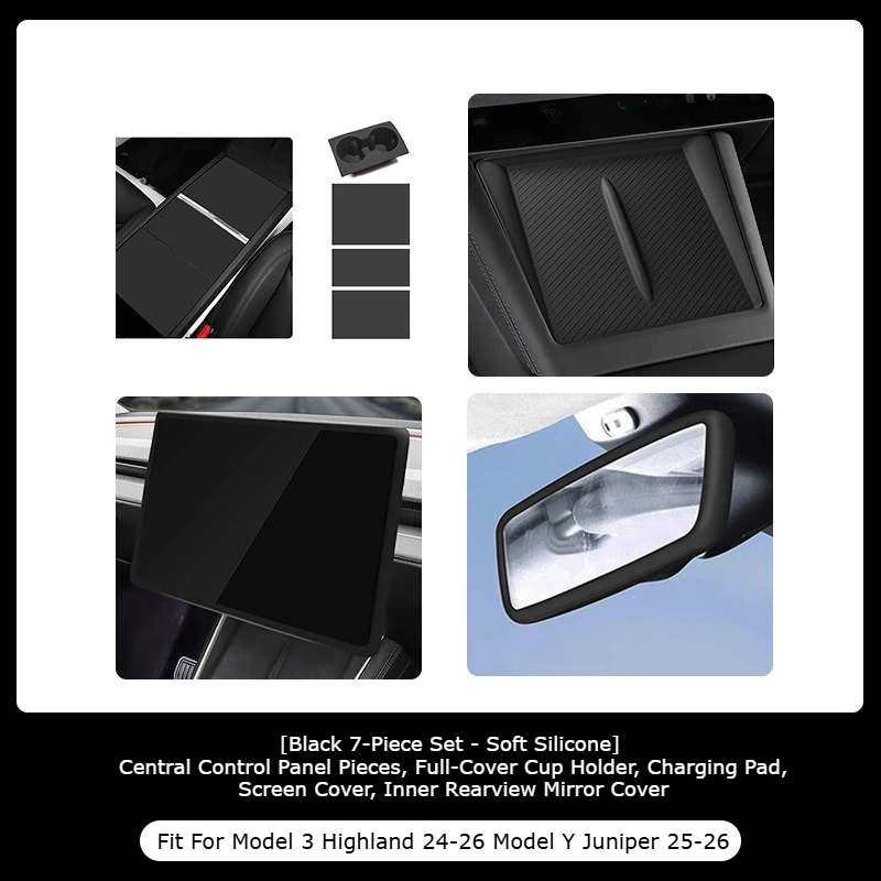 Black 7pcs set