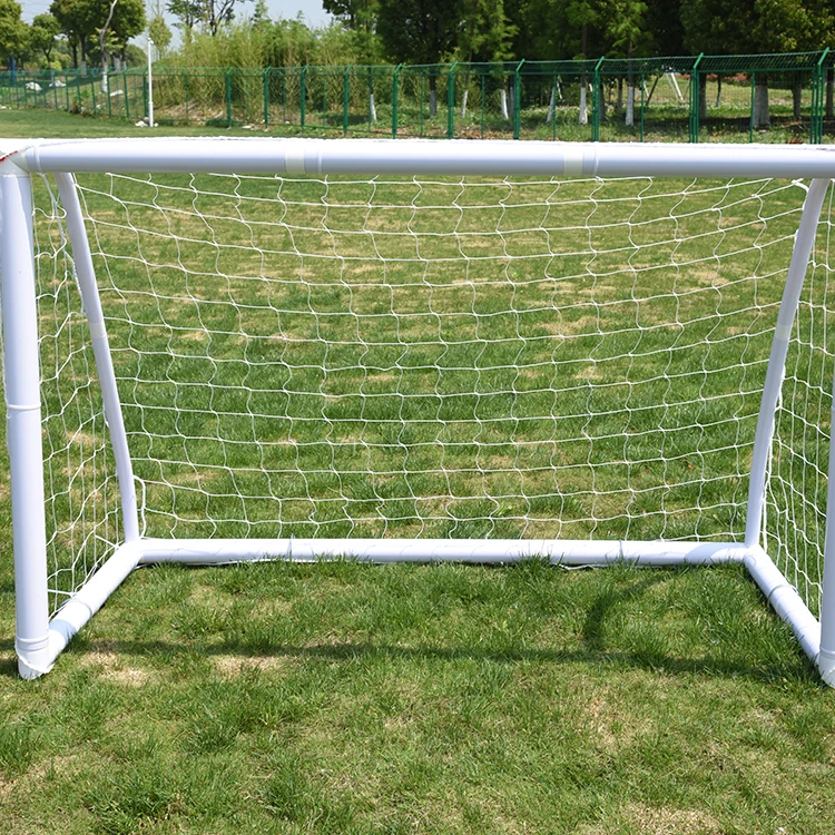 1 Gawang Sepak Bola Mini Lipat Profesional Desain Bingkai PVC Lepas Pasang untuk Anak-Anak, Peralatan Latihan Sepak Bola 2025
