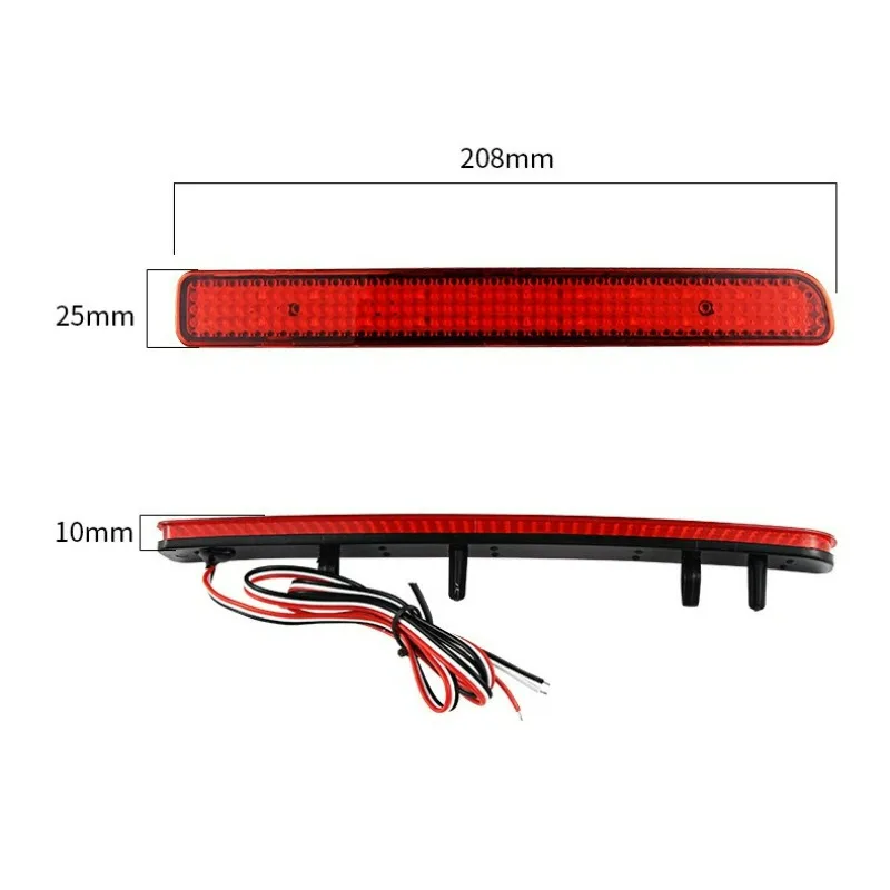 

New Black Len for Rover Sport L320 Rover Discovery 3 4 Bumper Reflector LED Brake Stop Tail Light Lamps 2Pcs