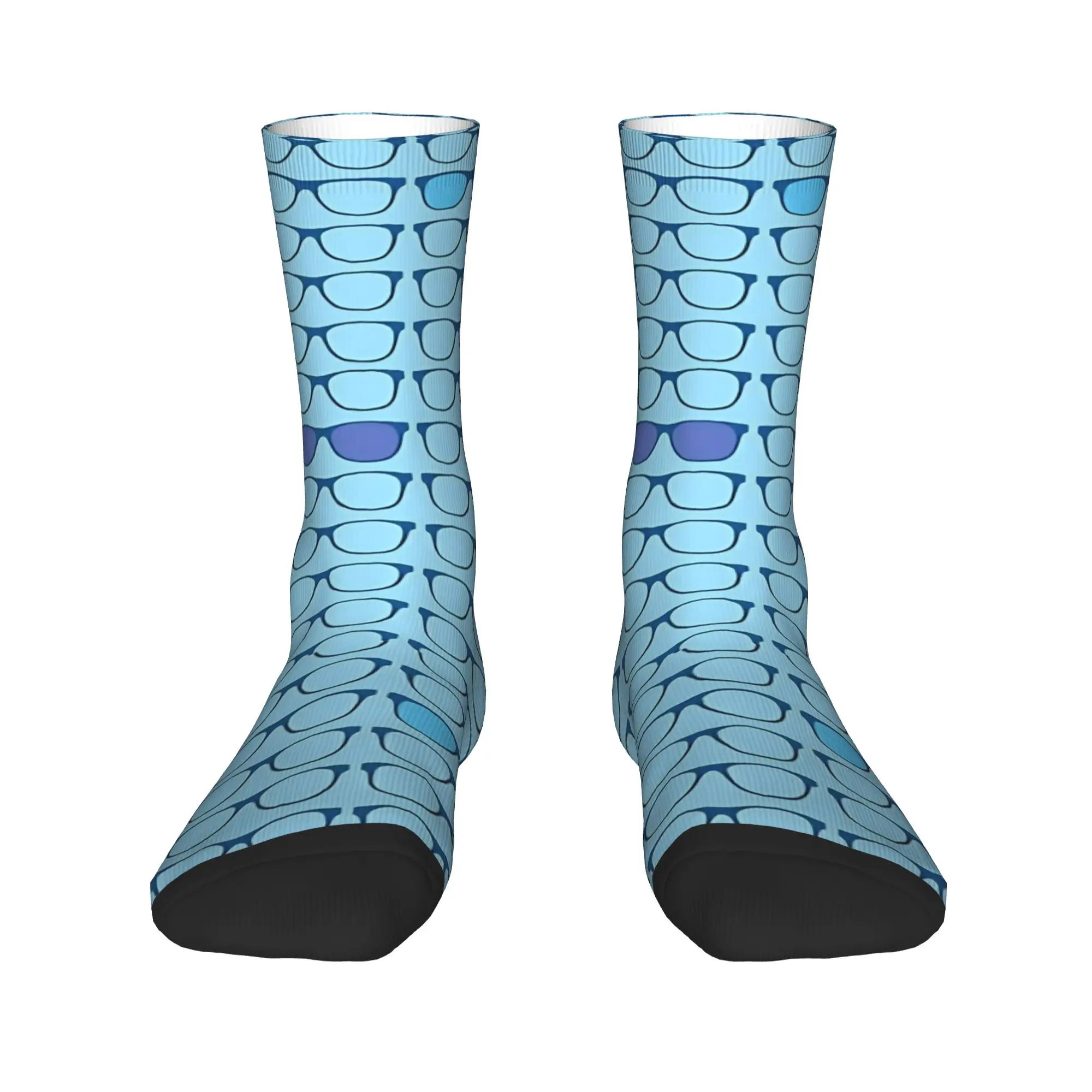 Be Spectacled  Stockings  Funny Socks Men's High Quality Socks Autumn Cycling Pattern Non-Slip Socks Gift