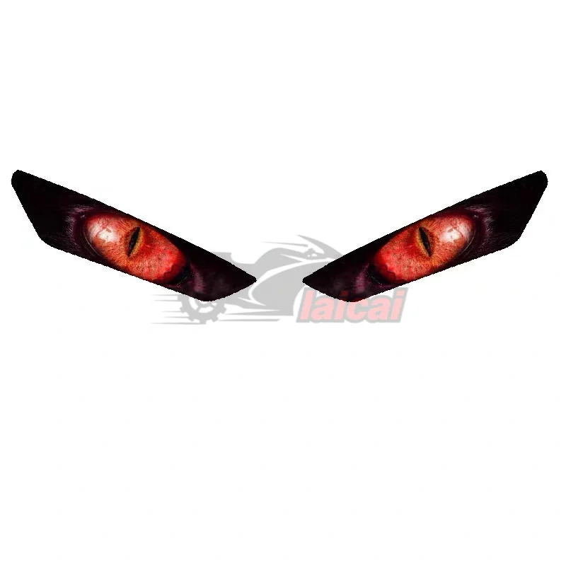 For Yamaha MT-03 MT03 MT 03 2020-2022 2023 Motorcycle Sticker 3D Headlight Decorative Sticker Waterproof Exterior Accessories