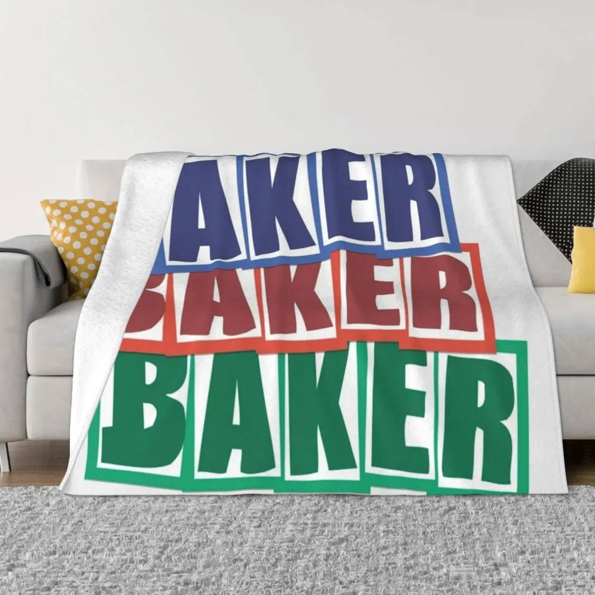 Baker Skateboards 106 Bedroom Bed Blankets Blankets & Throws Throw Blanket