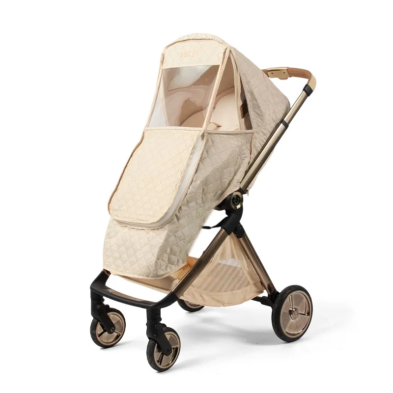 الزجاج الأمامي غطاء للمطر عربة طفل عربة عالمية شتاء دافئ الطفل الأطفال مظلة عربة الزجاج الأمامي وغطاء بارد