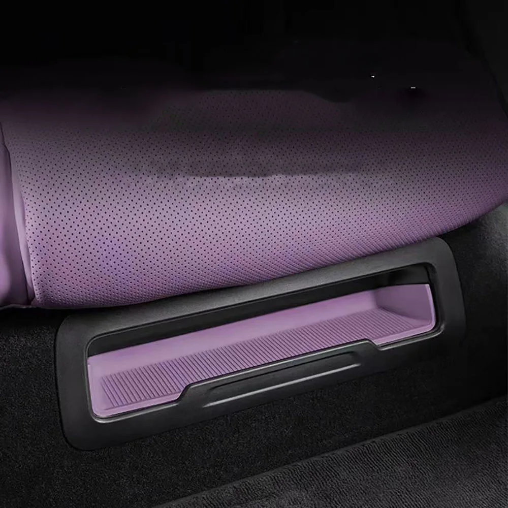 For Xiaomi SU7 2025 2026 Rear Seat Rain Umbrella Groove Protection Pad Storage And Storage Protection Pad Car Interior Supplies view 6