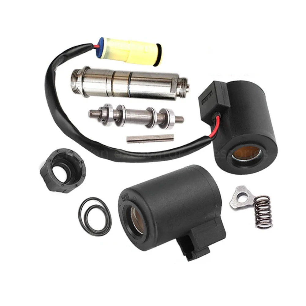 

Excavator Parts 14550884 14550883 14527267 For Lingong 55 210 240 290 360 460 Pilot Safety Lock Solenoid Valve