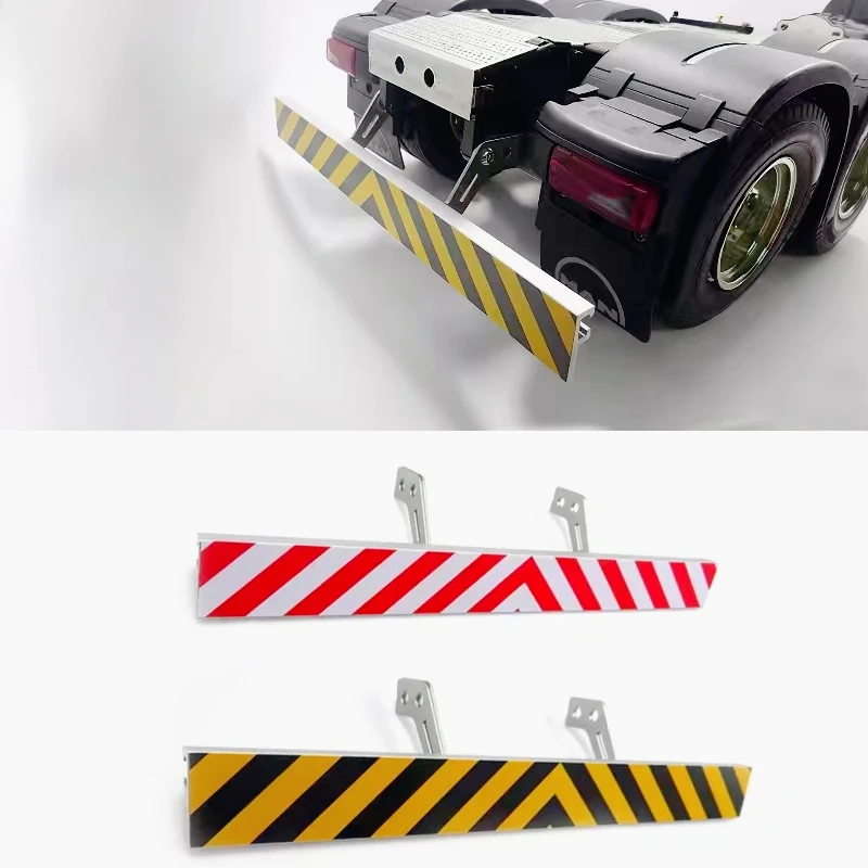 

Rear Bumper Anti-Collision Flat Bar for Tamiya 1/14 RC Truck Trailer Dump Truck Scania 770S R620 Actros3363 Volvo MAN LESU Parts