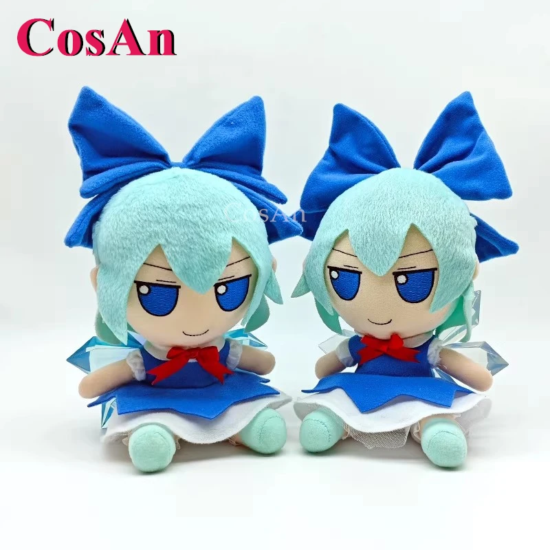 

【IN STOCK】CosAn Game TouHou Project Cirno Cosplay Ice Crystal Version Fashion Muppet Doll Plush Stuffed Lovely Throw Pillow