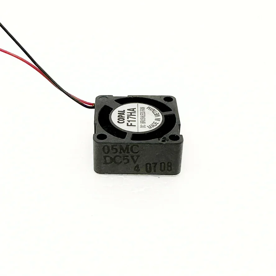 Nidec 1708 F17HA 1.7CM 17x17x8MM Mini Cooling fan  5V 0.3W 14800RPM Hydraulic Bearing Smallest Fan 2wires