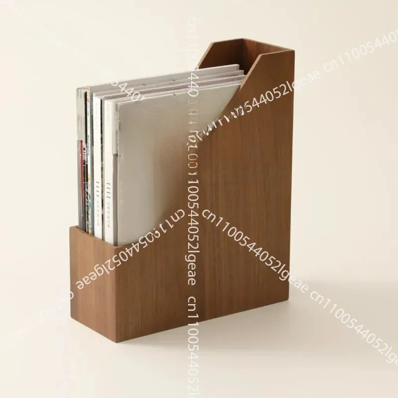 Wooden Filing Cabinet, File Storage, Desktop Book Holder, Storage Box