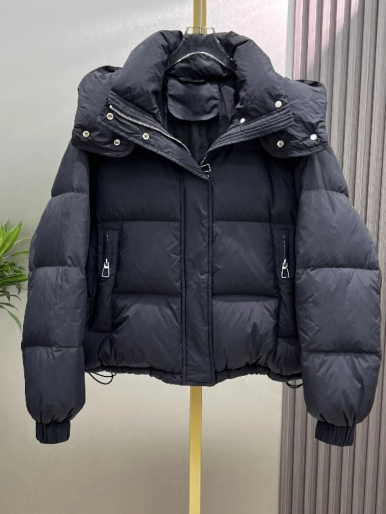 Winter Mantel Frauen Herbst Winter Mode Unten Baumwolle Parkas Mäntel Parkas Mit Kapuze Gestellte Dicke Warme Casual Frauen Lose Jacke
