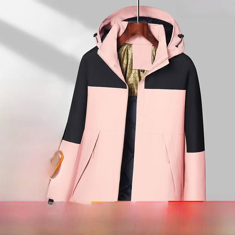 

Тонкая рабочая куртка для мужчин: ветрозащитная, теплая, износостойкая, с капюшоном, для работы и спорта