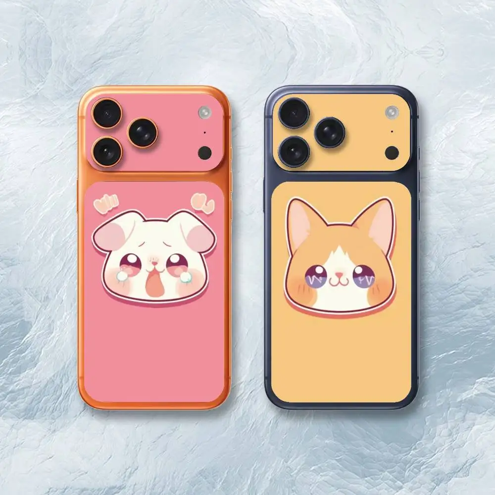 

Милая пленка-наклейка с плачущим мультяшным животным для iPhone 17 Pro Max