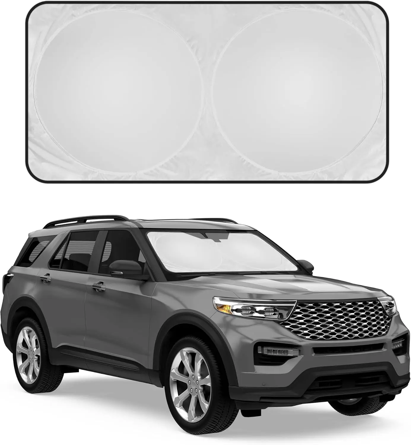 

1 Piece Pop-Up Auto Shade, Universal Car Windshield Sun Shade for Front Window, Collapsible Foldable Sunshade for Car Windshield