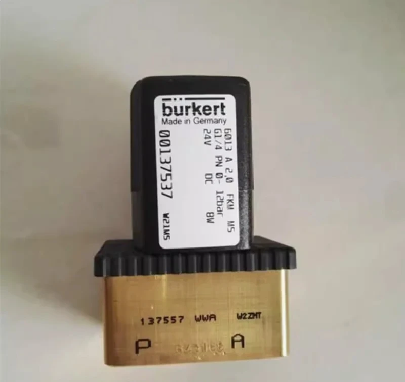 New 6013a 2.0 00137537 Solenoid Valve G1/4 24V PLC Programming Controller