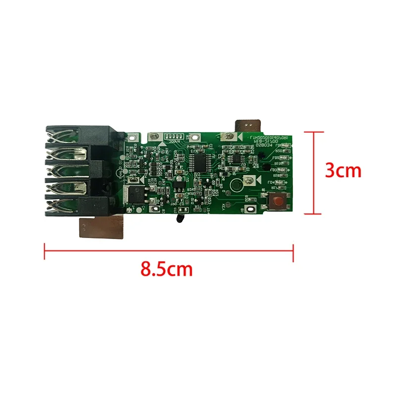 Imagem -05 - Li-ion Case Plástico Bateria Pcb Carregamento Proteção Circuit Board Box Shell para Milwaukee Lithium Ion Battery Housings 18v 21700