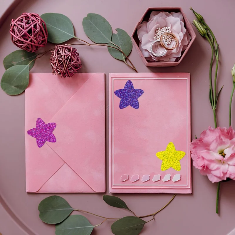 500 peças adesivos 1,5 polegadas adesivos etiquetas autoadesivas