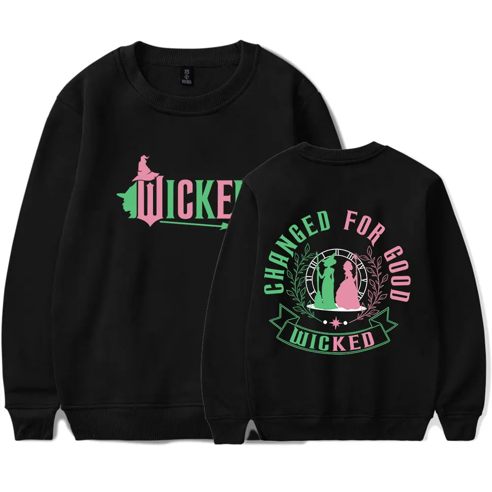 

Wicked Changed For Good Merch Crewneck Women Men Fashion Streetwear Casual Streetwear Sweatshirts Long Sleeve Hoodie Clothing