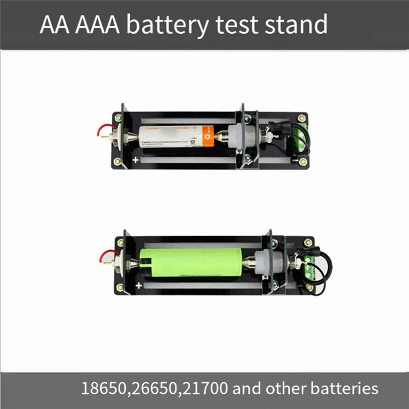 ABBP-Batterie Vierdraht-Testständer Ständer Zellenhalter für 18650 26650 21700 AAA Gute Leistung