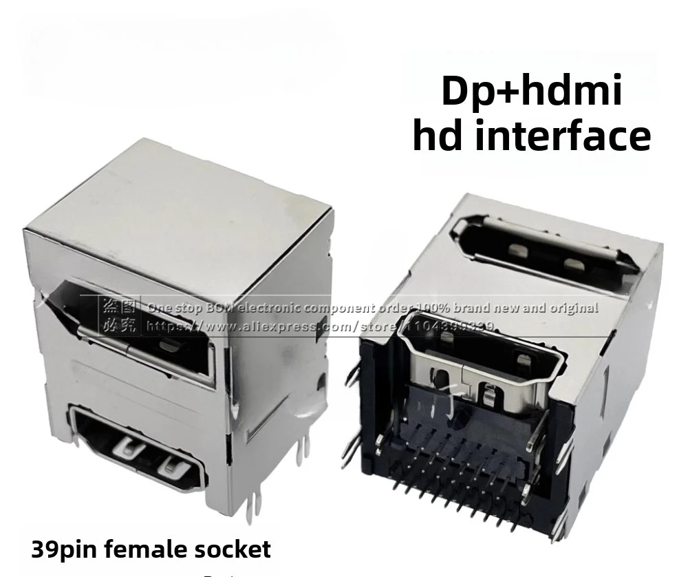 3VD11201-HHJ0-4H Foxconn/Foxconn DP + HDMI interface de alta definição assento fêmea 39PIN