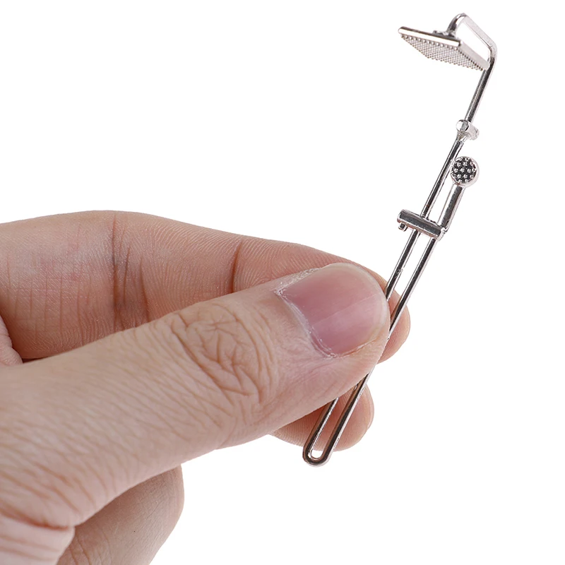 1:12 Dollhouse Bathroom Miniature Faucet alloy Bathroom Bath Shower Faucet