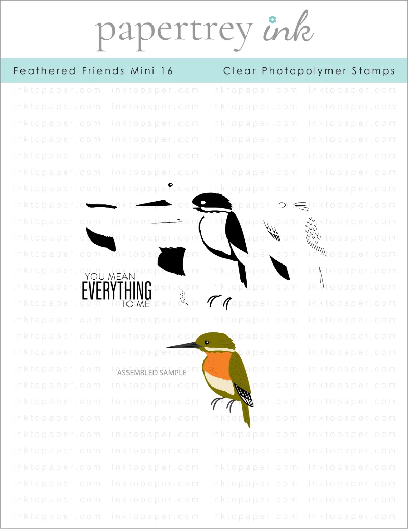 

Feathered Friends Mini 6 Birds 2022 New Clear Stamp Scrapbooking for Paper Making Cutting Dies Frame Card Craft Supplies