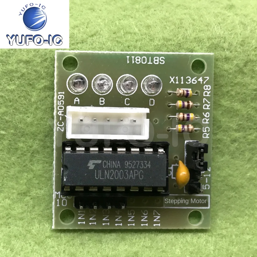 Free Ship 5pcs Five Four-Phase Stepper Motor Drive Plate ULN2003 Test