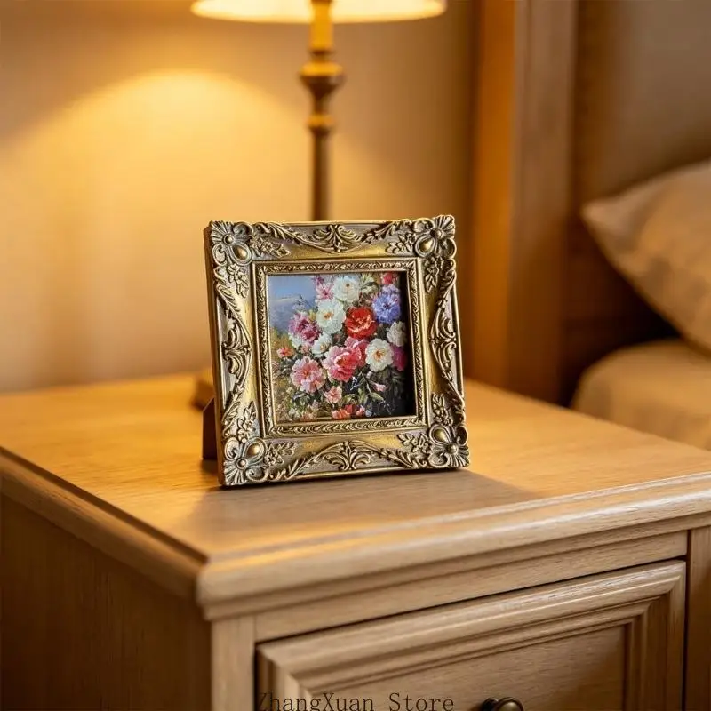 European Antique Gold Decors Photo Display Frame For Living Room Bedroom Decors 3XUF – Detail 4