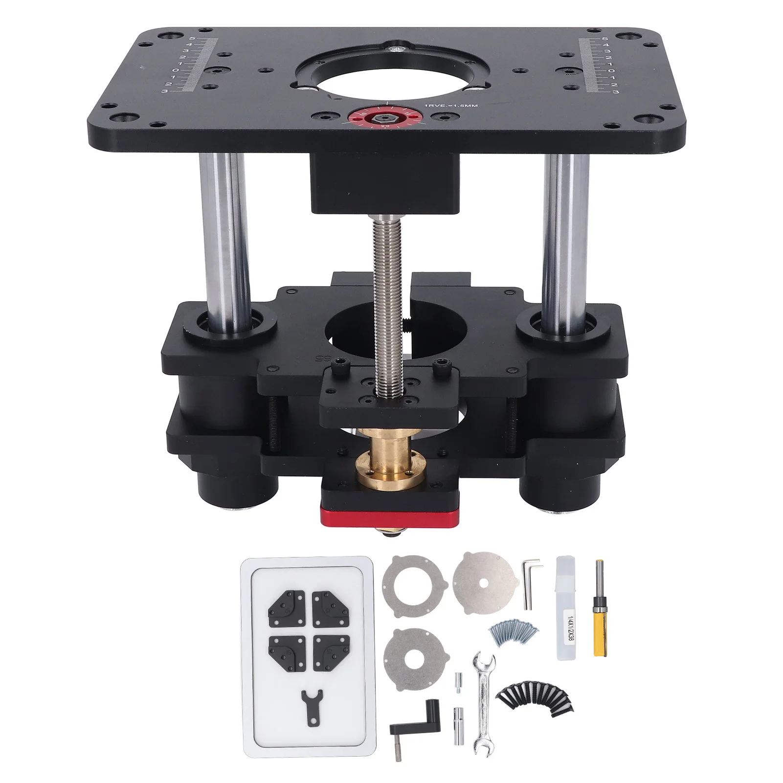 Router Inverted Lift Table Router Lift System for 69mm Diameter Trimmer 25 to 50mm Thickness Benchtop Router Accessories