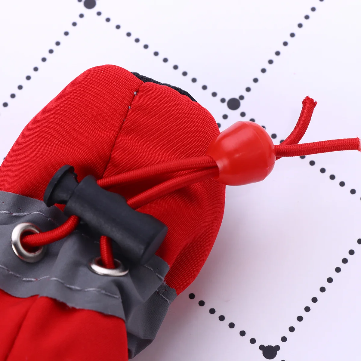 

1 set 1 Set Anti-Slip Pet Shoes Dog Boots Waterproof Thick Sole Protection For Snow Mud Outdoor Walking Running Red Size 7