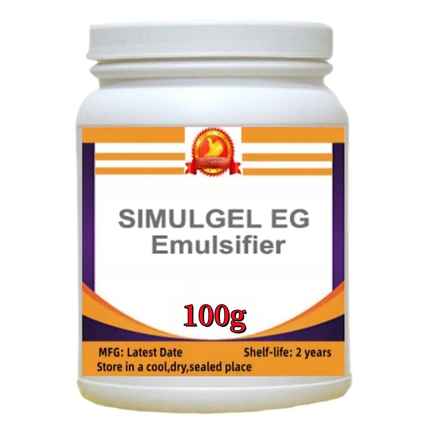 Hot Sell Seppic Simulgel Eg Emulsifier Thickener Simple Emulsifier For Lotion Cosmetic Material