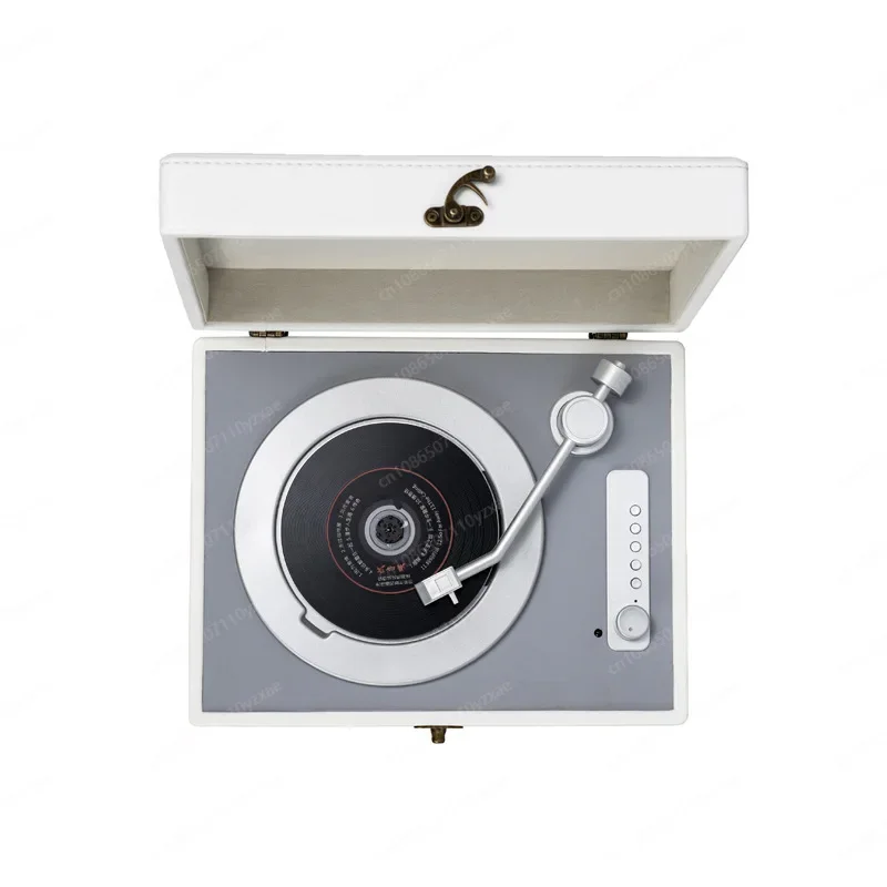 Portable CD Player with Bluetooth - Retro Disc Album Player, Hi-Fi Sound & Wireless Streaming
