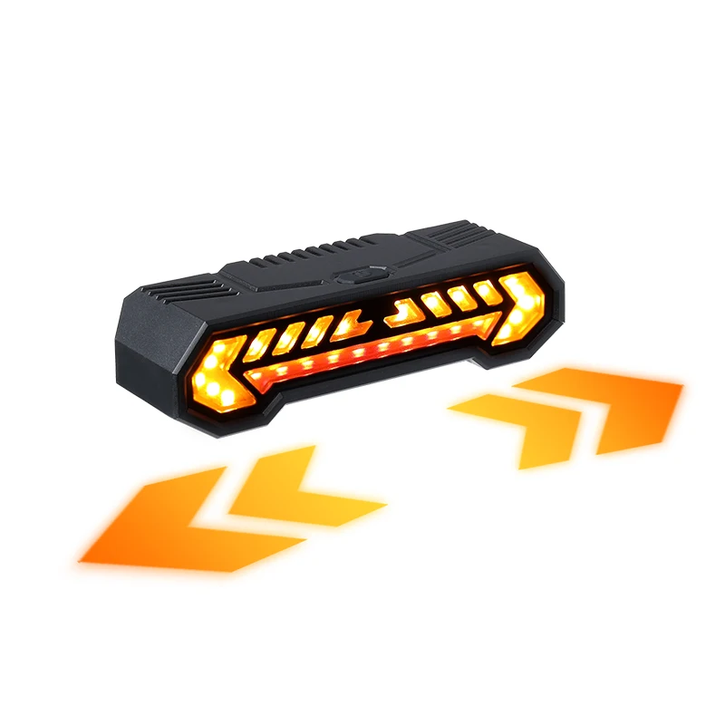 AliExpress NONE Bike light Bicycle Wireless Remote Control Turn Signal Tail Light Night Riding Warning Light USB Charging Riding Equipment