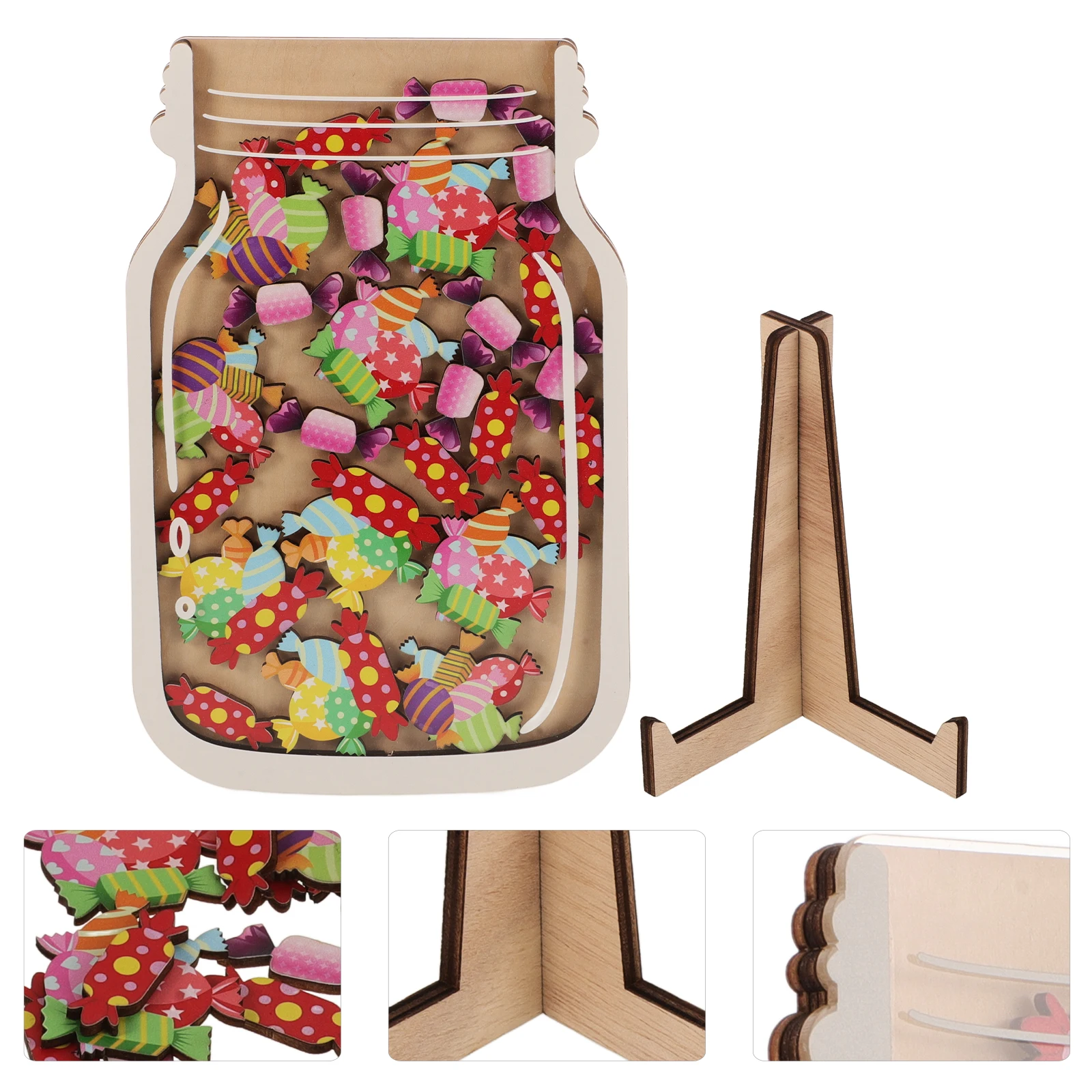 

Cute Potty Training Reward Jar Diy Wooden Reward Bottle Classroom Behavior Positive Reinforcement Jar Sticker