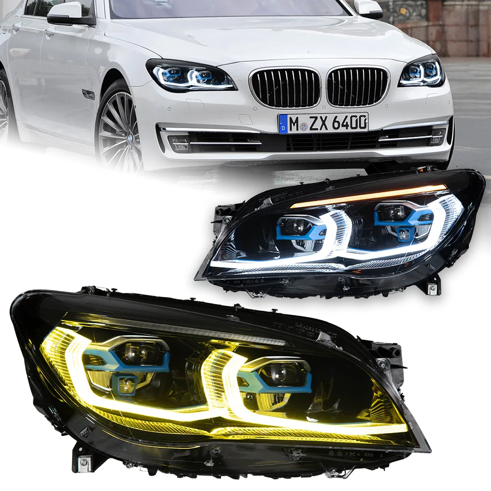 Car Lights For BMW F02 Headlight Projector Lens F01 730i 740i 750i Signal Head Lamp LED Headlights Drl Automotive Accessories