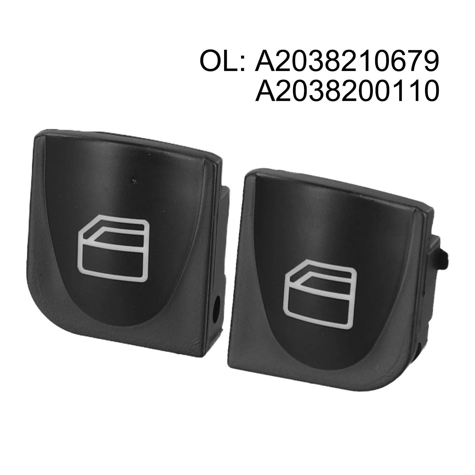 For Mercedes C Class W203 For W209 Window Regulator Switch Cover Cap Button Car Window Control Button