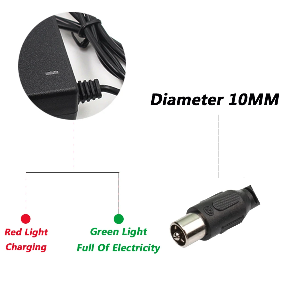 12.6V 5A Charger Combination of 18650 Li-ion Lithium Battery Pack Charger US EU Plug 12.6 v charger RCA connector