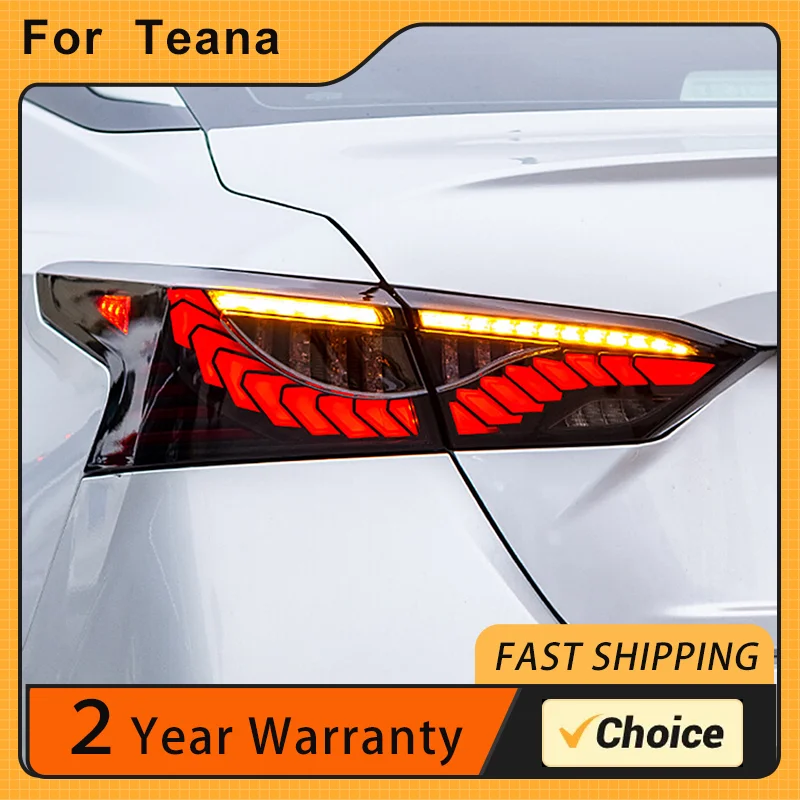 

Автомобильный светодиодный задний фонарь для Nissan Altima Teana 2019 2020 2021, задний противотуманный фонарь, тормозной указатель поворота, задние фонари, индикаторы