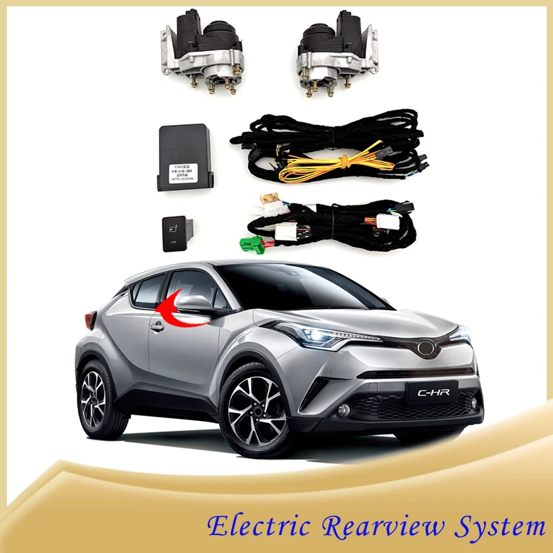 

For Toyota CHR 2018-2023 Auto Intelligent Automatic Car Electric Rearview Side Mirror Folding System Kit Module