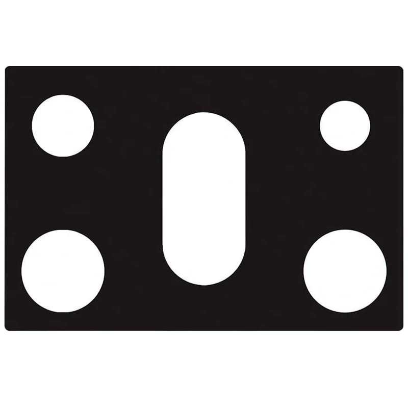 واقيات علوي للموقد لنطاق غاز السامسنج ، أغطية موقد غاز قابلة لإعادة الاستخدام ، أغطية حارق ، غير لاصقة ، عرض سميك