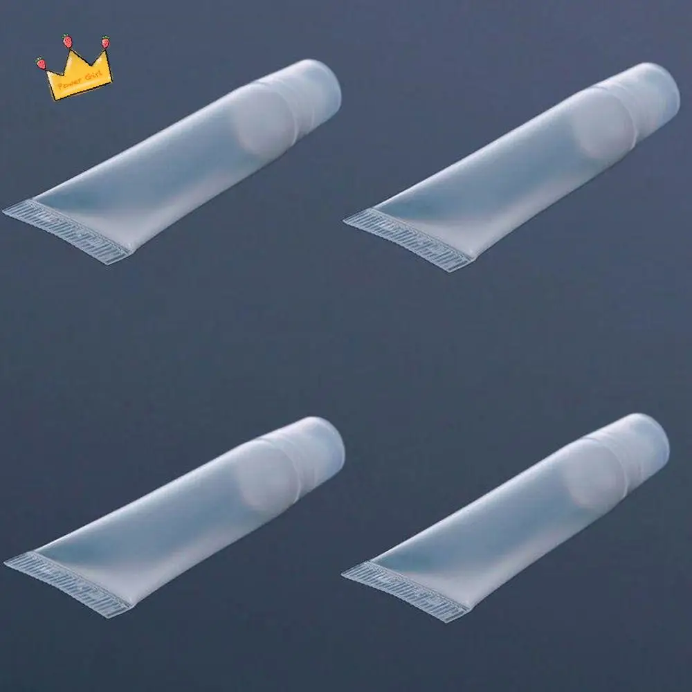 5 Stücke 10 ml Reisetasche Sonnencreme Creme Klar Lipgloss Balsam Kosmetikbehälter Abgabe Lotion Flasche