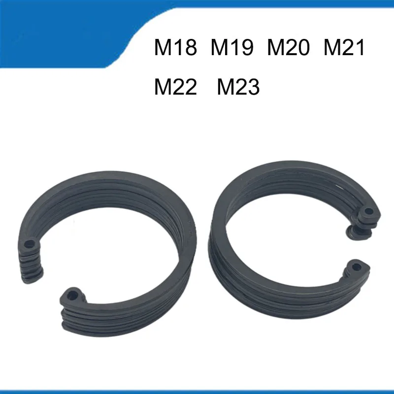 65 Manganese Steel Circlip Snap Ring Clamp Retaining Ring Card Internal Spring C-type Snap Ring M18 M19 M20 M21 M22 M23 50PCS