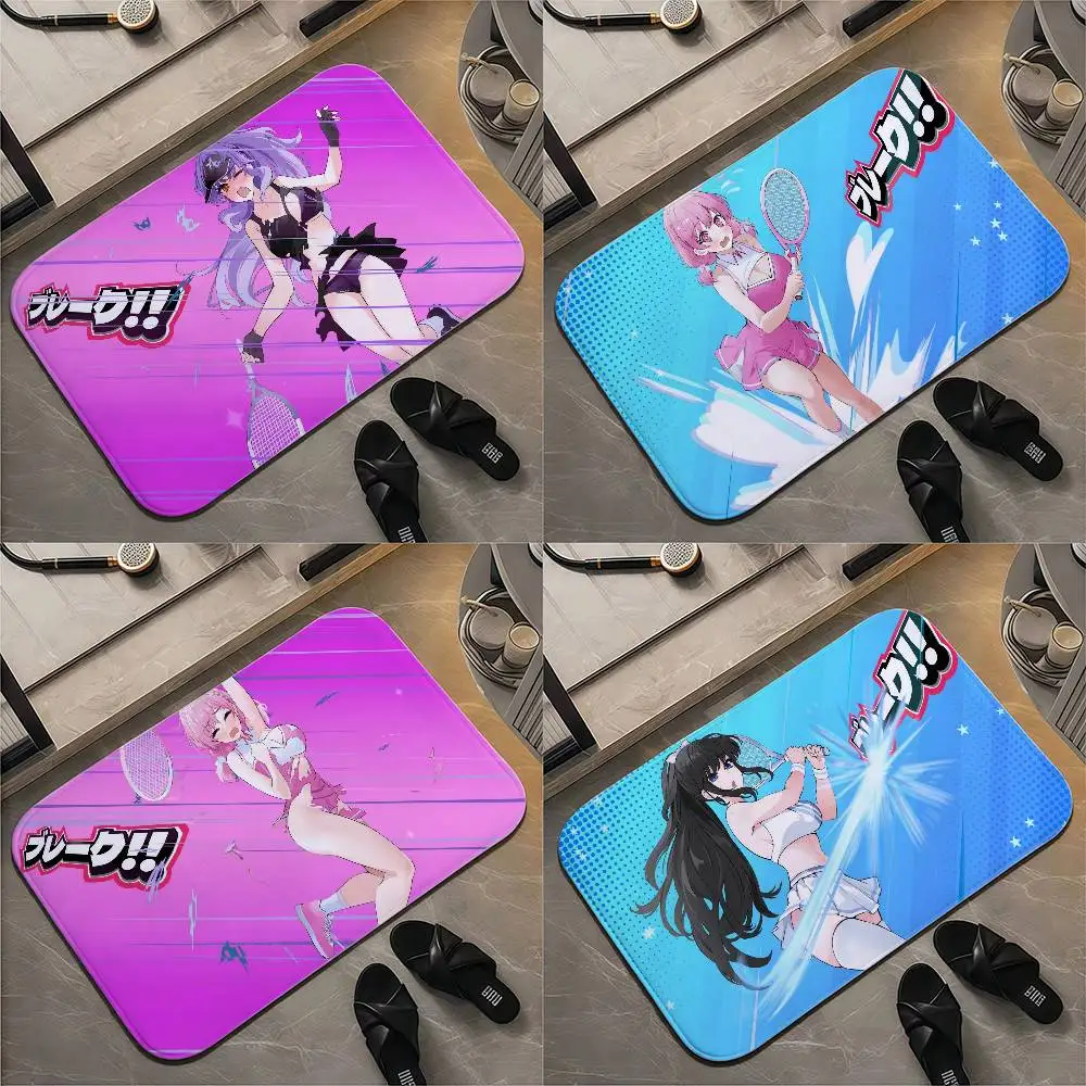 

Academy Saga Tennis Angels EX Floor Mat Printed Large Carpets Room And Bedroom Carpets Bathroom Anti Slip Door MATS Small Carpe