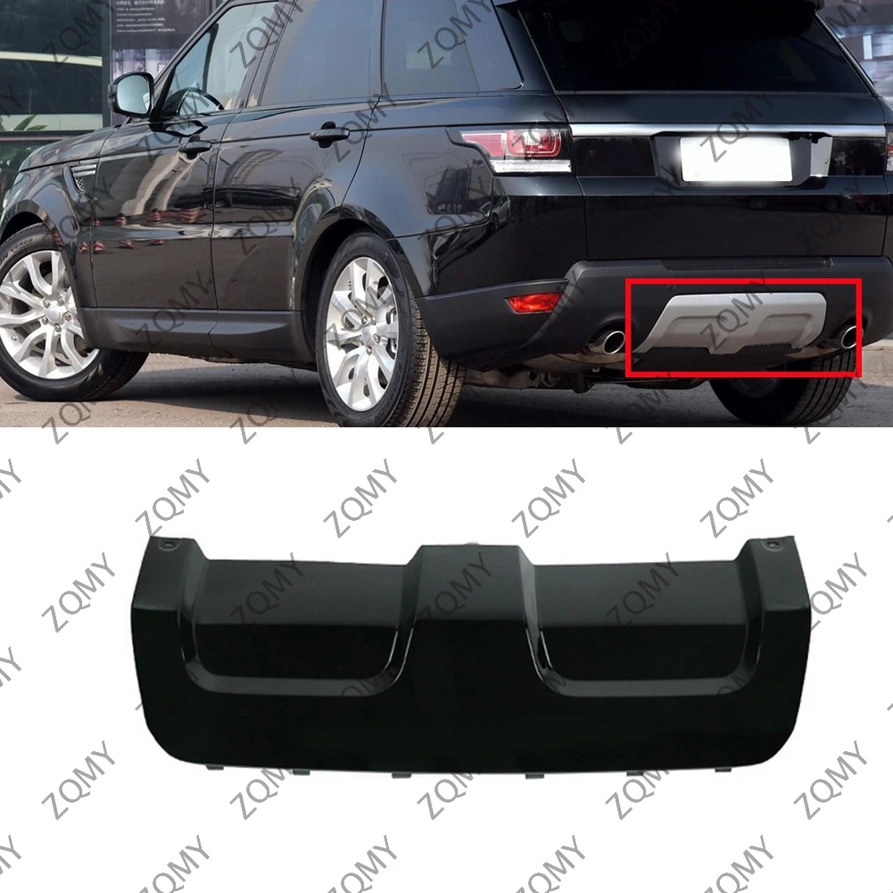 Car Rear Bumper Cover Towing Eye Trim Plate Board For Land Rover Range Rover Sport L494 2014 2015 2016 2017 Gloss Black ABS