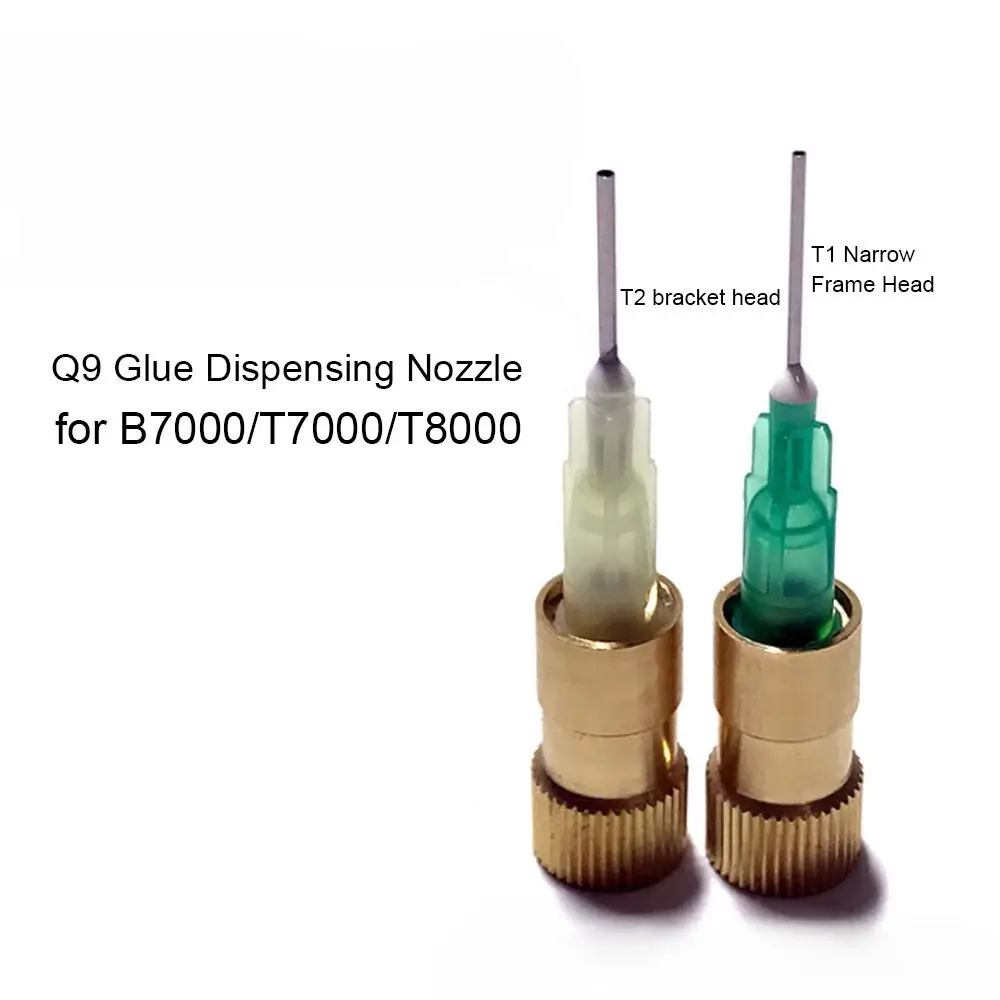 Glueing Adjustable Size Dispensing Needle Adapter Glue Outlet Liquid Dispenser Q9 Glue Dispensing Nozzle For B7000/T7000/T8000