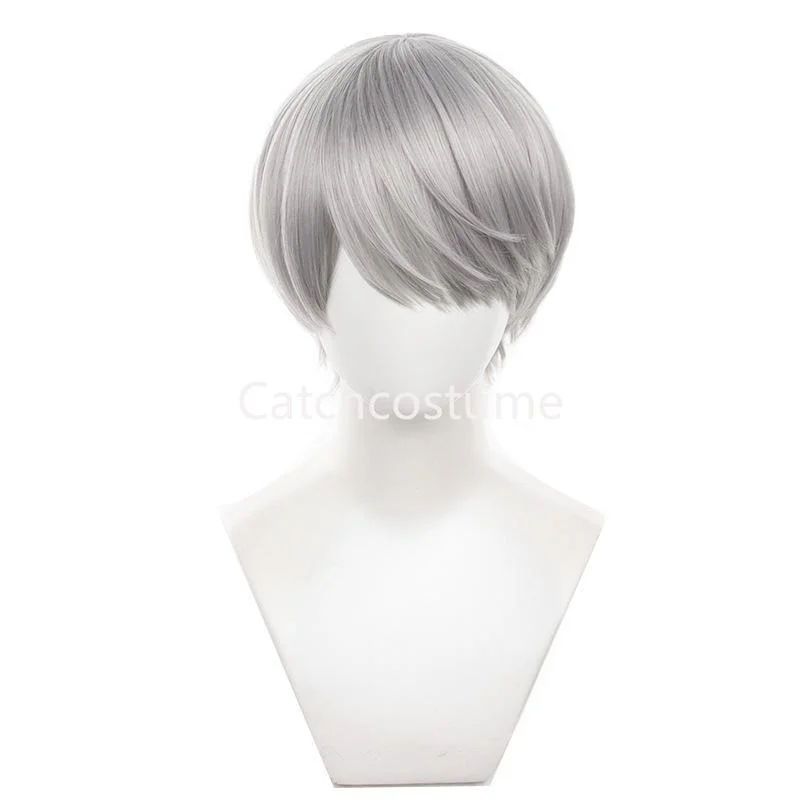 Anime Persona 4 P4 Protagonist Narukami Yu Cosplay Wig Halloween