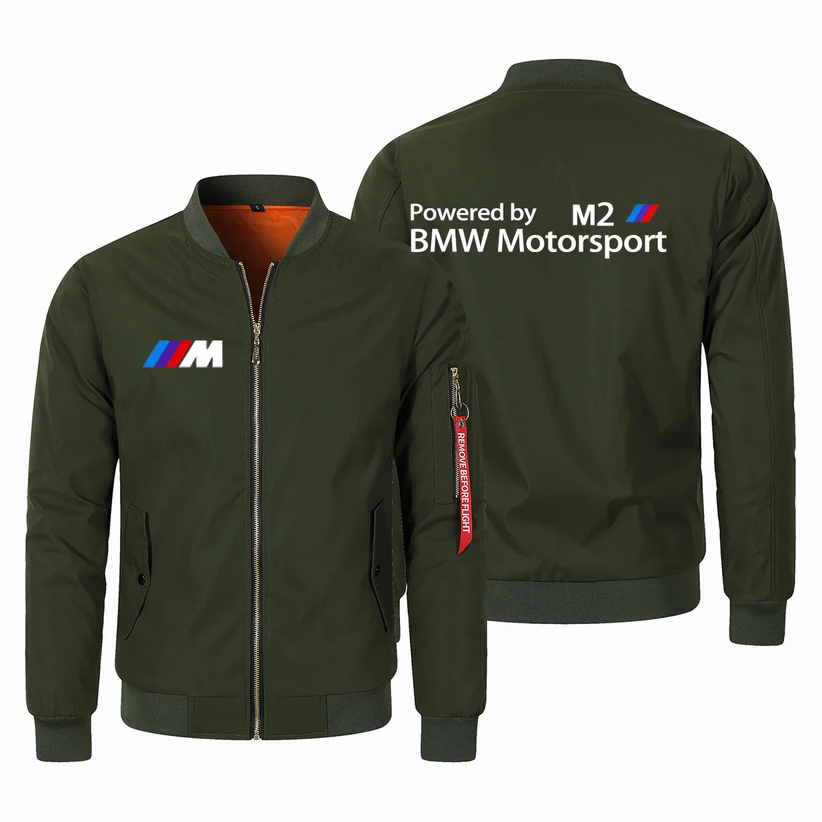 

BMW Logo Men's Motorcycle Jacket Plus Cotton Men's Flight Jacket Sport Hardshell Jacket BMW Windbreaker Winter Men's Jacket 2025